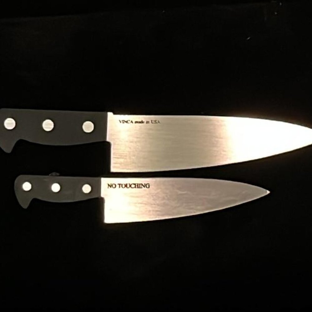 Lot of 2 Vinca Chef Knife Hair Pins - NEW